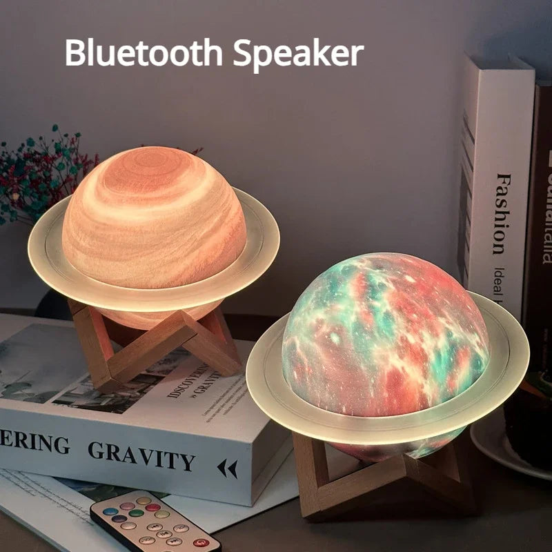 Saturn Light Bluetooth Wireless Speaker